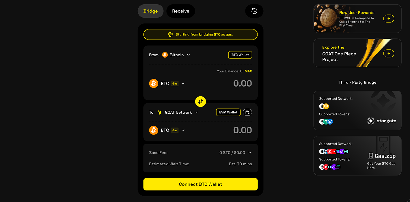 Goat Network bridge UI